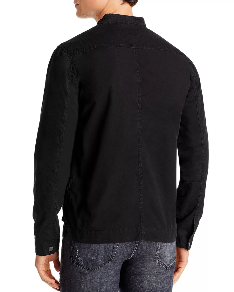 John Varvatos Collection Garment Washed Button Down Jacket | Bloomingdale's